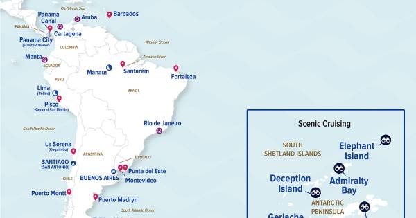 Princess Cruises Unveils Expansive 2028–2029 Caribbean & Beyond Season with Return to the Amazon